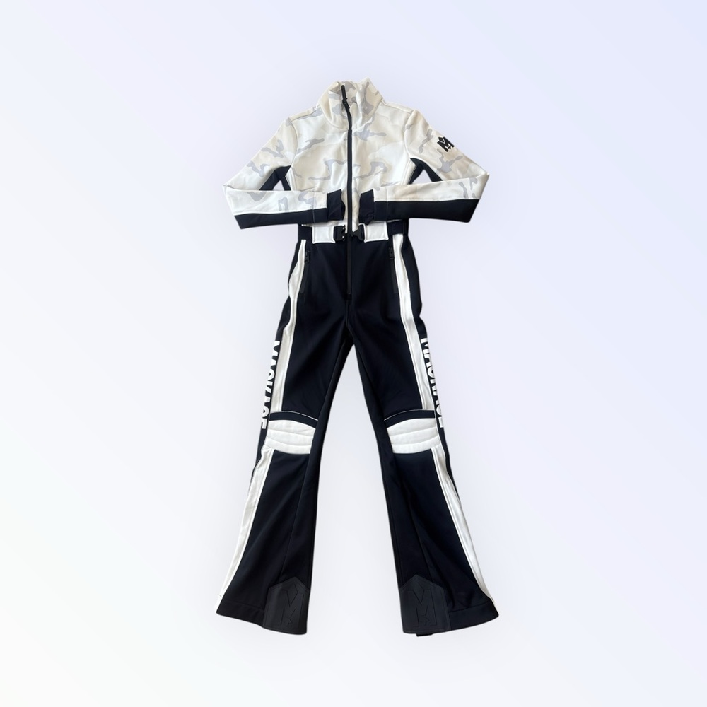 MACKAGE Ski SuitBrie Belted Camo Colorblocked XS 🩵❄️